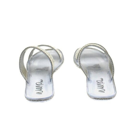 Juba Womens Embellished Pool Side Jelly Sandals - Picture 8 of 8